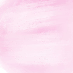 Abstract pink watercolor on white background