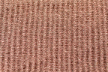 Fabric canvas natural linen brown texture for backgrounds