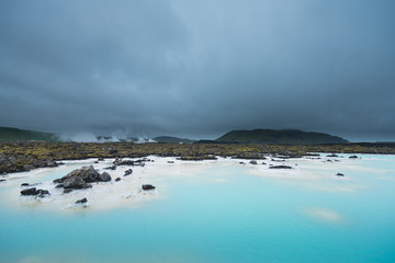Blue Lagoon hot spring spa Iceland