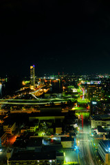 夜景　タワーとブリッジ