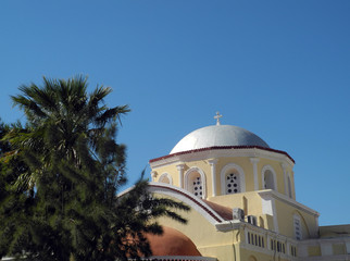 Fototapeta na wymiar Kirche auf Kalymnos