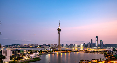 macau city skyline