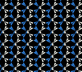 Geometric abstract pattern design for textile and fantasy modern background
