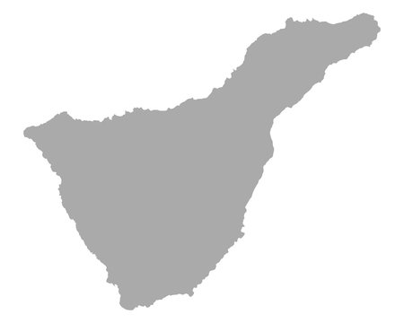 Karte von Teneriffa