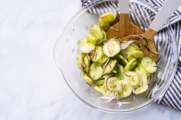 Cucumber salad
