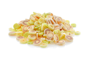 lemon grass isolated on white background