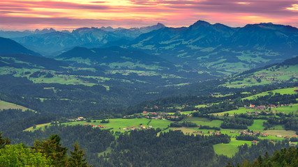 Fototapeta premium Landscape near Bregenz, Austria
