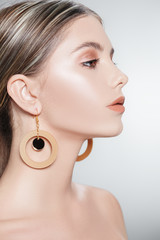 girl with earrings