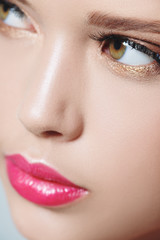 fresh healthy shining skin