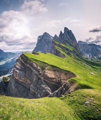 Alpen Panorama (Seceda)