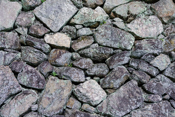 背景素材 石積み