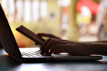 Business, Social Media and Digital Marketing concept