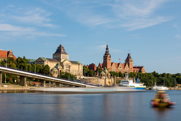Historic buildings in the city of Szczecin