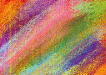 Colorful grunge paint for background