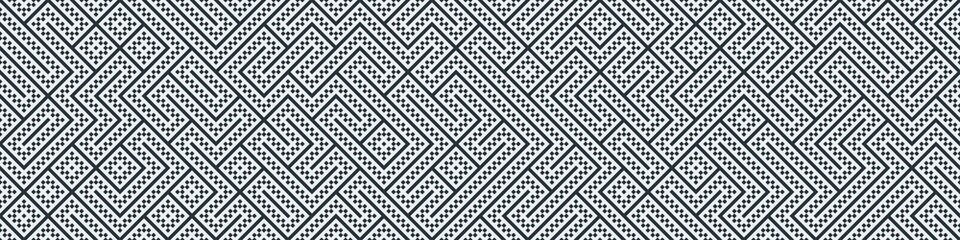 Truchet Random Pattern Generative Tile Art background illustration