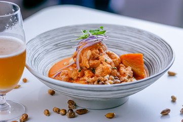 typical peruvian restaurant cuisine