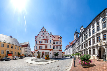 Fototapeta na wymiar Altstadt, Dillingen an der Donau, Deutschland 