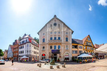 Altstadt, Heidenheim an der Brenz, Baden-Württemberg, Deutschland 