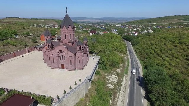 The Church of St. Sergius. The village of Gai-Kodzor. Krasnodar region. Russia