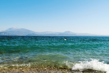 Landscape of Lake Lago di Garda
