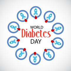 World Diabetes Day Awareness.