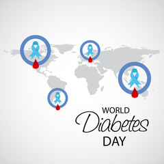 World Diabetes Day Awareness.