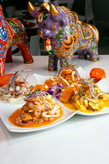 peruvian restaurant cebiche ceviche peruvian food