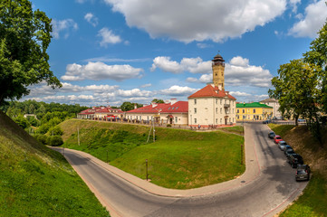 Fire tower in Grodno, an architectural monument of the 20th century, which is located on the territory of the current fire and rescue unit.