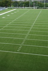 Obraz premium Murawa do futbolu amerykańskiego