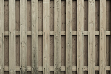Close-up of surface made of wooden planks of grey color