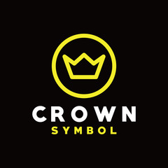 Crown Logo Design. King Icon. Royal Luxury Symbol. Logo Inspiration For Business And Company.