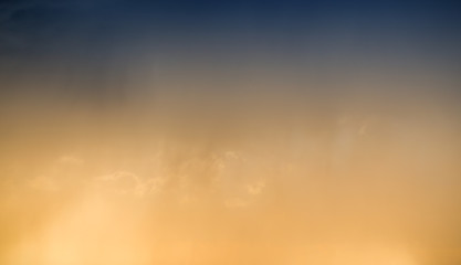 clouds and clouds bright in the sky autumn day