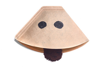 smile paper filter for coffee