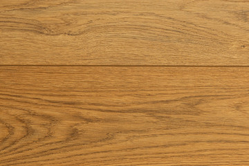 Top view of light brown oak laminate