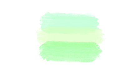 Green watercolor banner background for your design, watercolor background concept, vector.