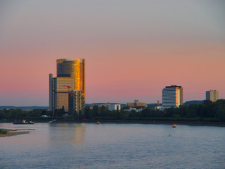 Sonnenuntergang Bonn