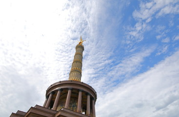 Victory Column historical monument tower Berlin Germany
