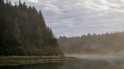 Mountainous landscape of Glacier Bay National Park, Alaska