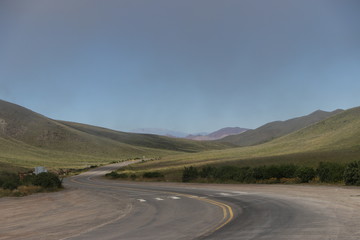 Road to the mountains
