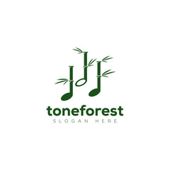 logo toneforest, tone from bamboo forest