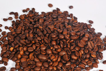 Coffee beans studio shooting