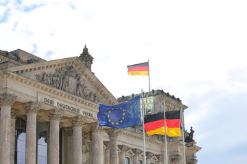 Reichstag parliament building Berlin Germany