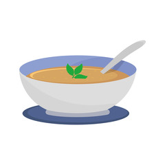 Soup vector illustration isolated on white background. Soup clip art