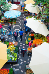 Farmers' market, Funchal, Madeira Island, Portugal, Europe