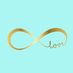 Obraz premium Modern, infinity, sign, vector illustration