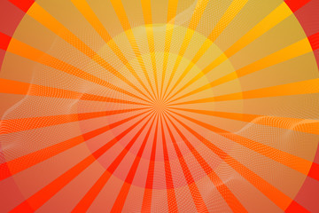 Obraz premium abstract, orange, yellow, pattern, wallpaper, texture, design, illustration, light, color, bright, blur, backgrounds, art, decoration, backdrop, graphic, dots, red, gold, space, waves, blurred, shine