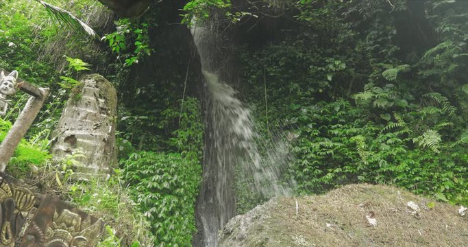 Gunung Kawi Temple Waterfall