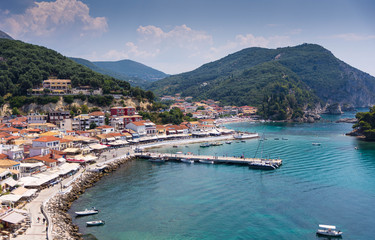 The beautiful and picturesque small town of Parga