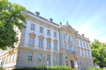 Obraz premium Amtsgericht official court in Charlottenburg Berlin Germany