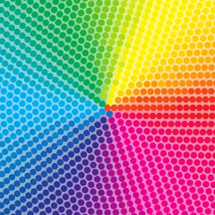 dotted colorful background vector